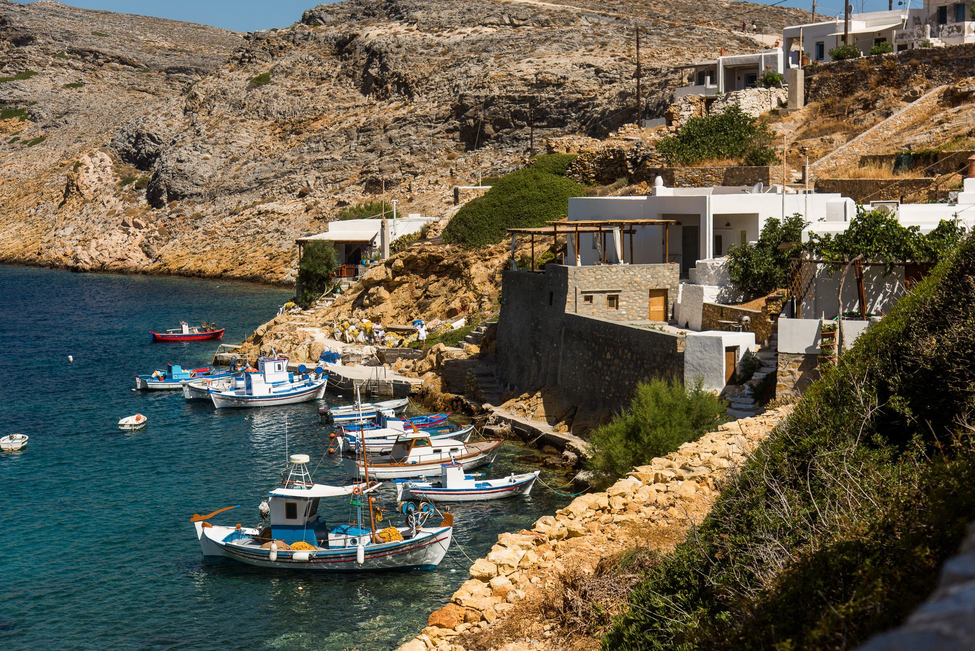 Chironissos, le port.