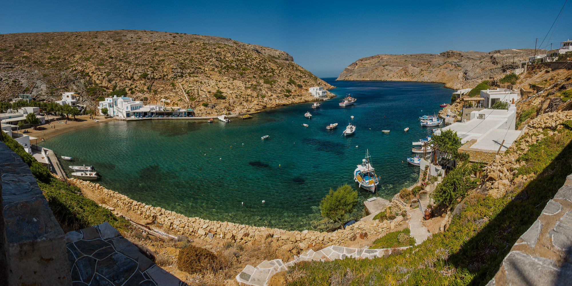 Chironissos, le port.