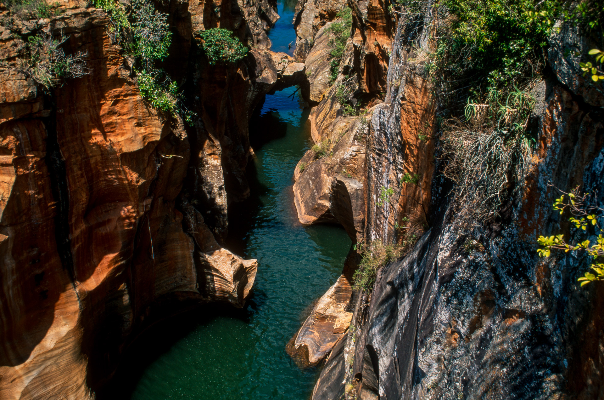 Blyde River Canyon - Marmites du diable à Bourke's Luck Potholes