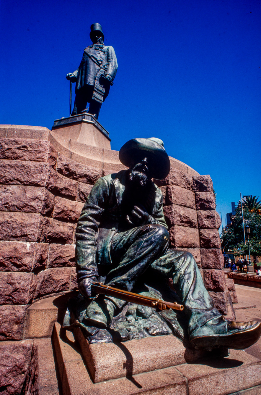 Pretoria - Union Square - Statue du Président Kruger