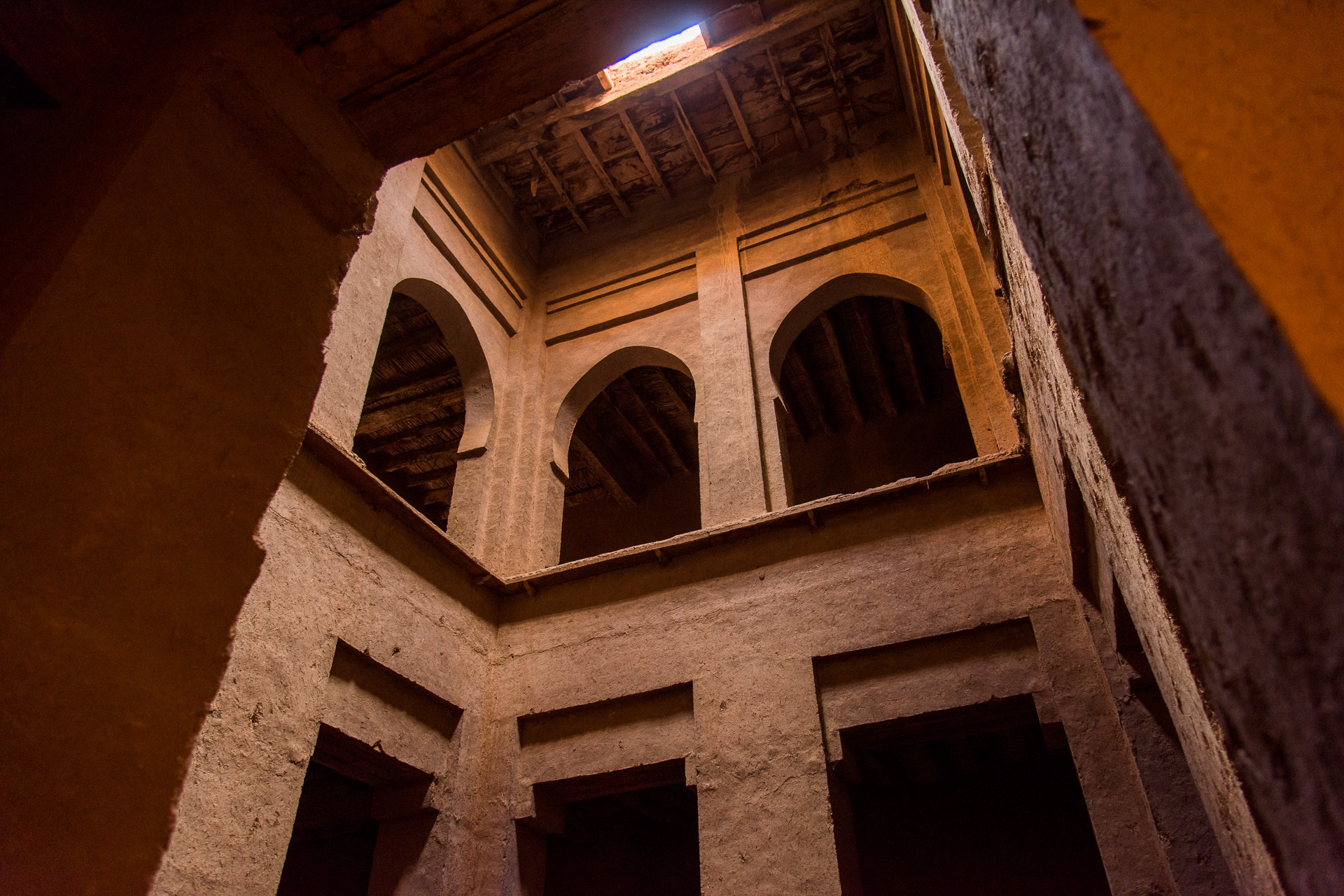 Sur la route à quelques km de Zagora, la Kasbah Ouled Othmane.