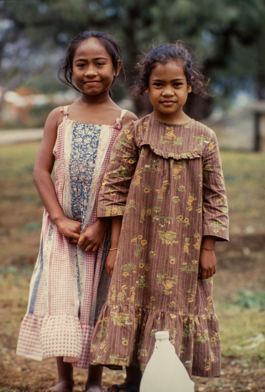 Enfants tongans.