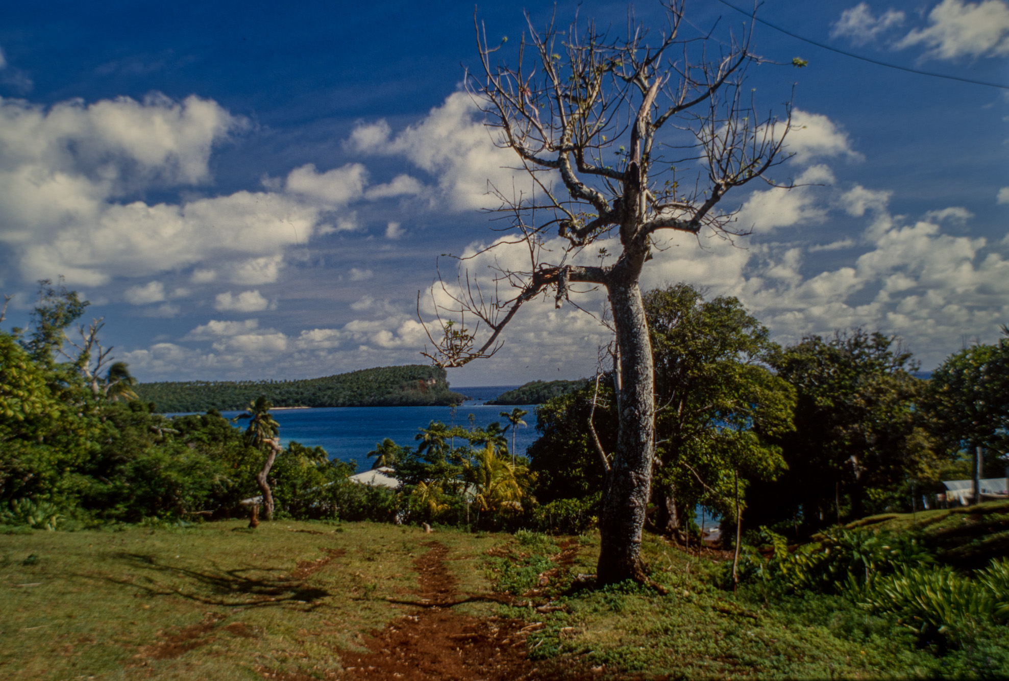 Hunga. Baie de Kalau.