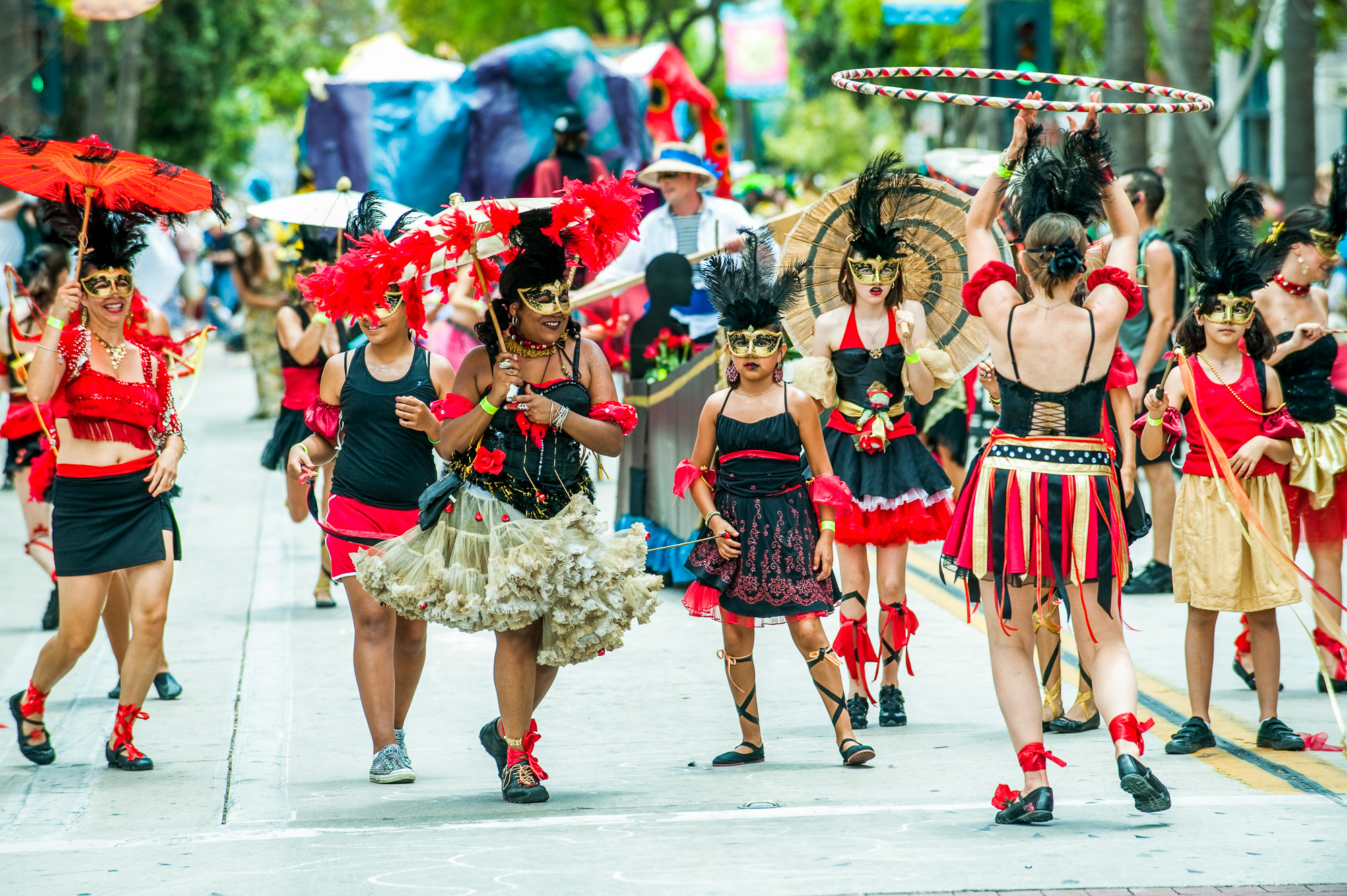 Fête du Solstice d'été sur State Street.