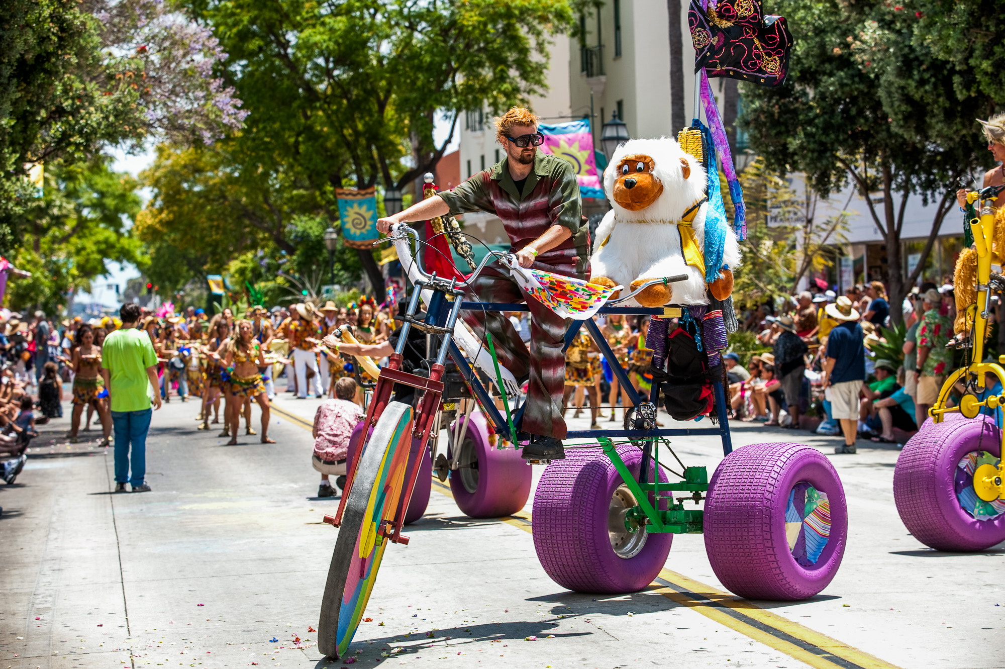 Fête du Solstice d'été sur State Street.