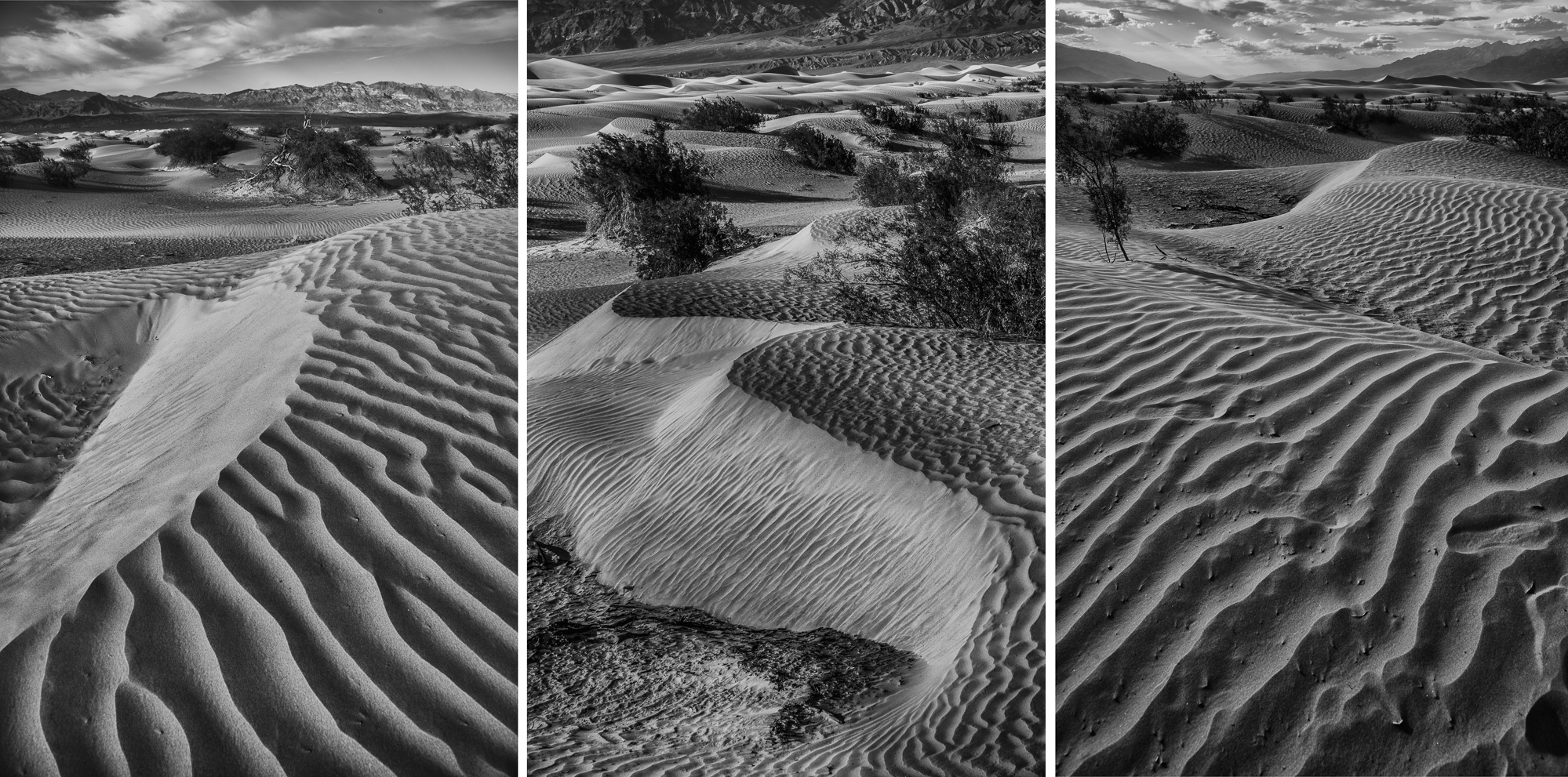 Stovepipe Wells. Mesquite Flat Sand Dunes.