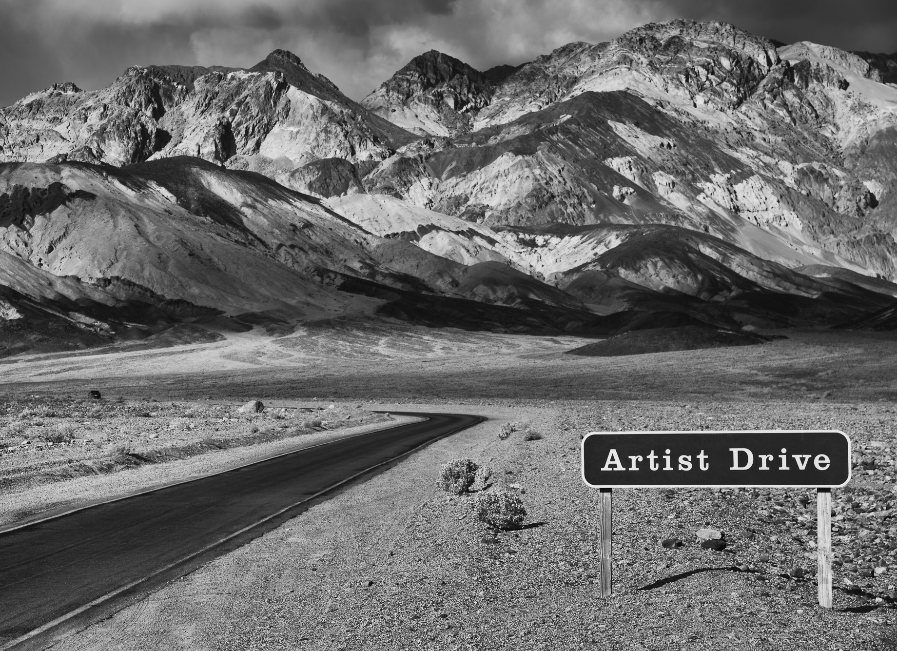 Furnace Creek Artist Drive