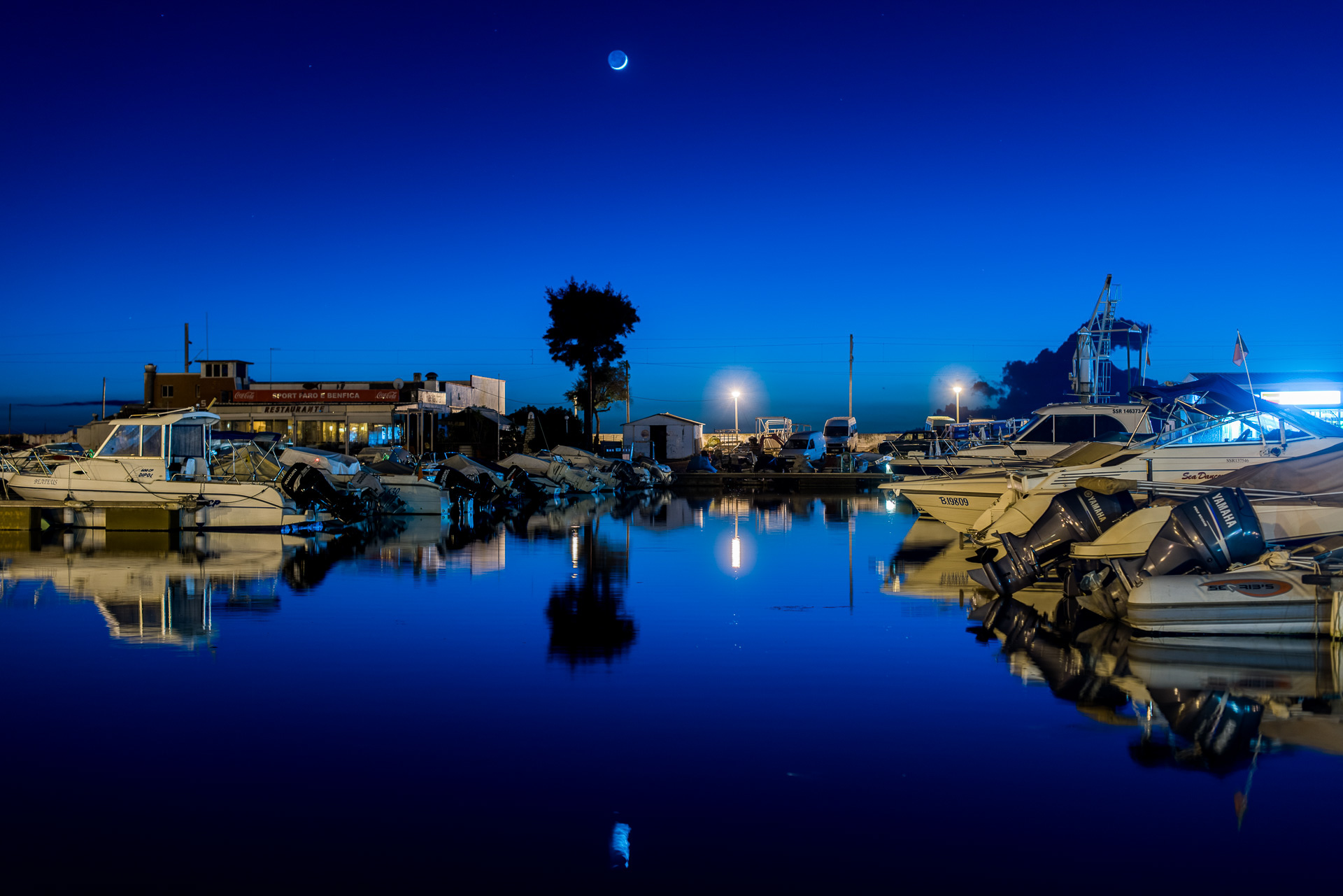 Faro - Le port de plaisance