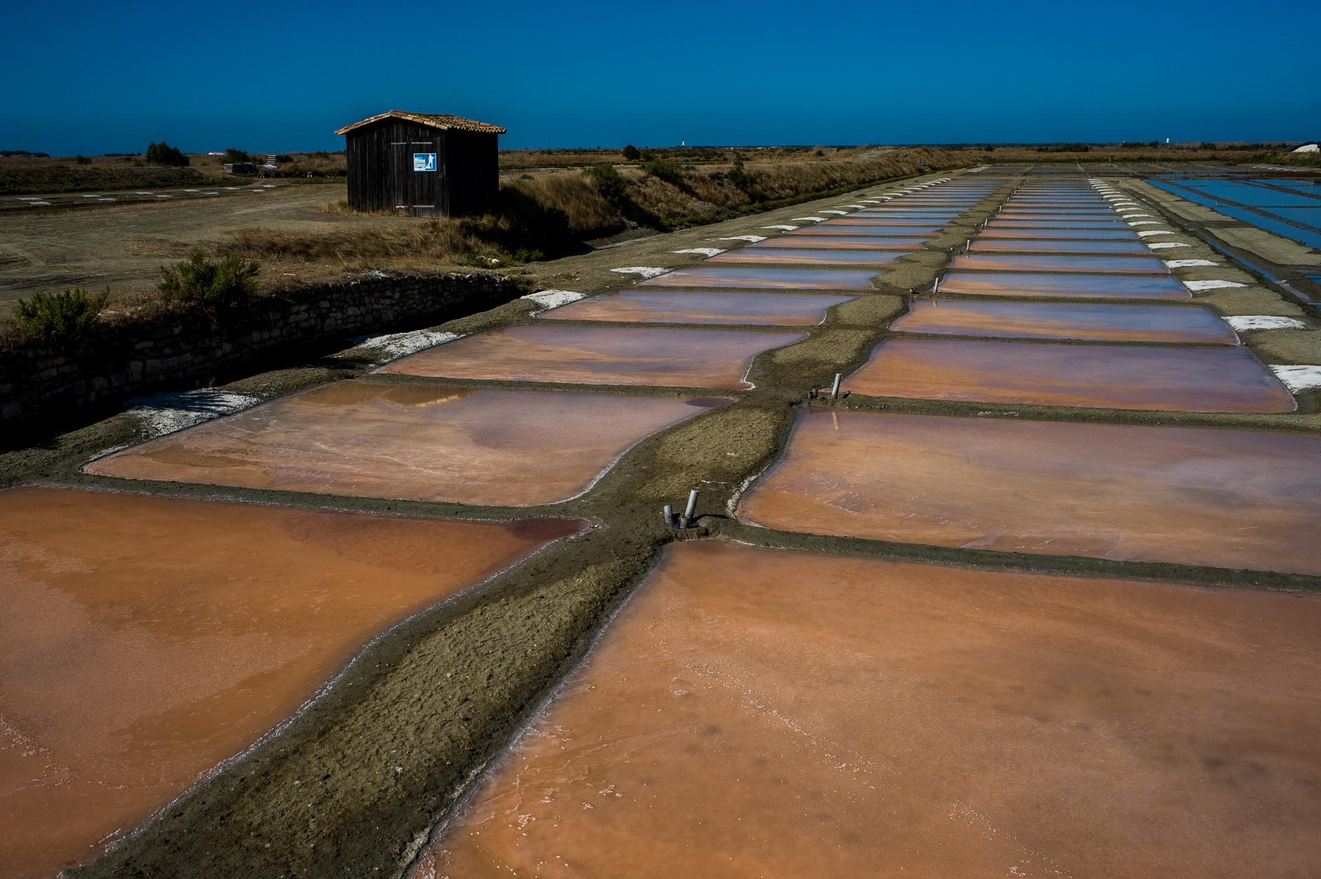 Île de Ré - Loix. Eco-Musée des marais salants.