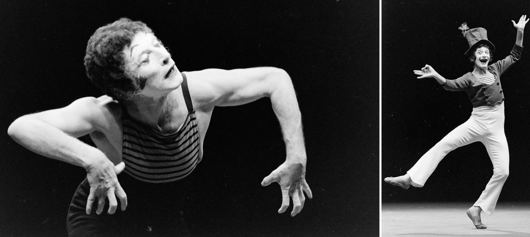 Mime et comédien.