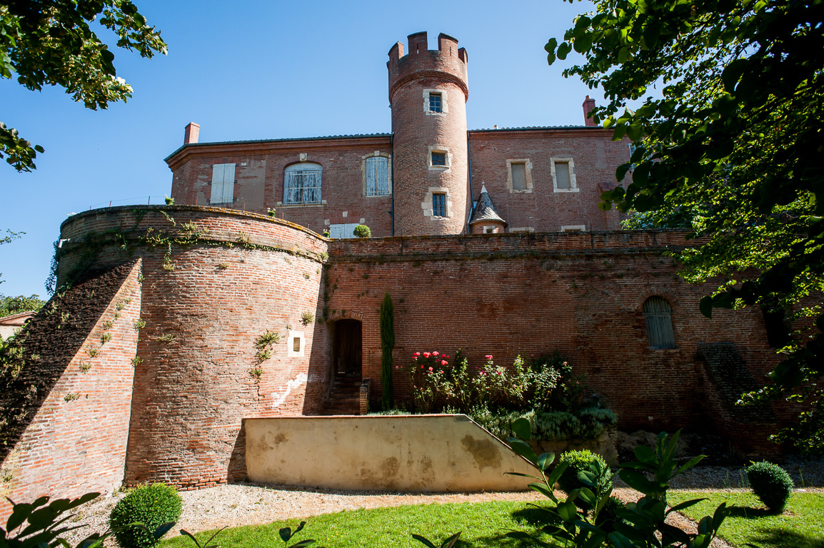 Maison natale de Toulouse Lautrec, vue depuis le boulevard Général Sibille (en face du Centre hospitalier)