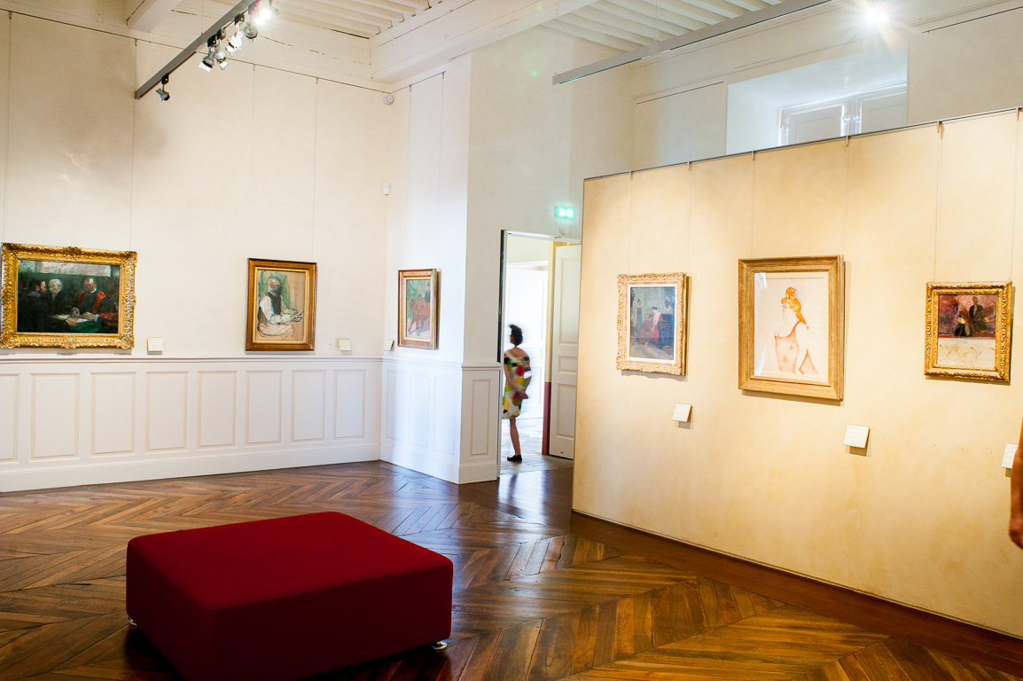 Musée Toulouse Lautrec. Salles Toulouse Lautrec.