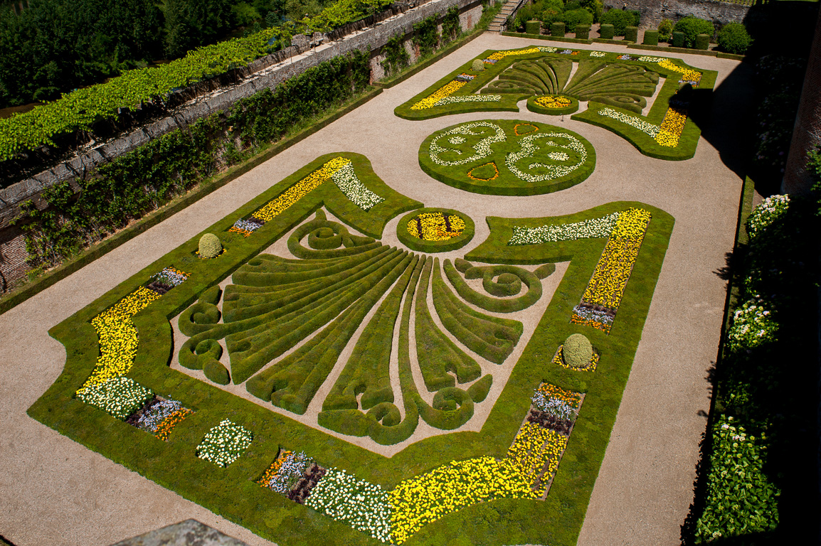 Jardin de la Berbie vue depuis le Musée Toulouse Lautrec.