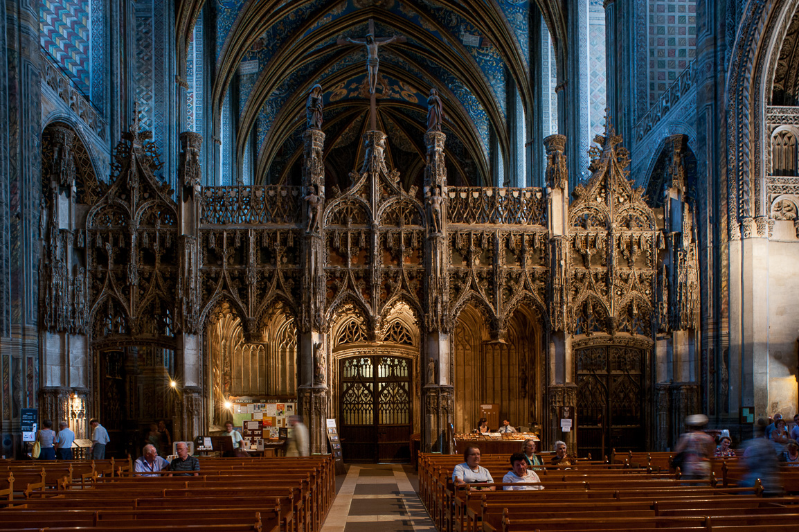 La Cathédrale Sainte-Cécile. Le Jubée.