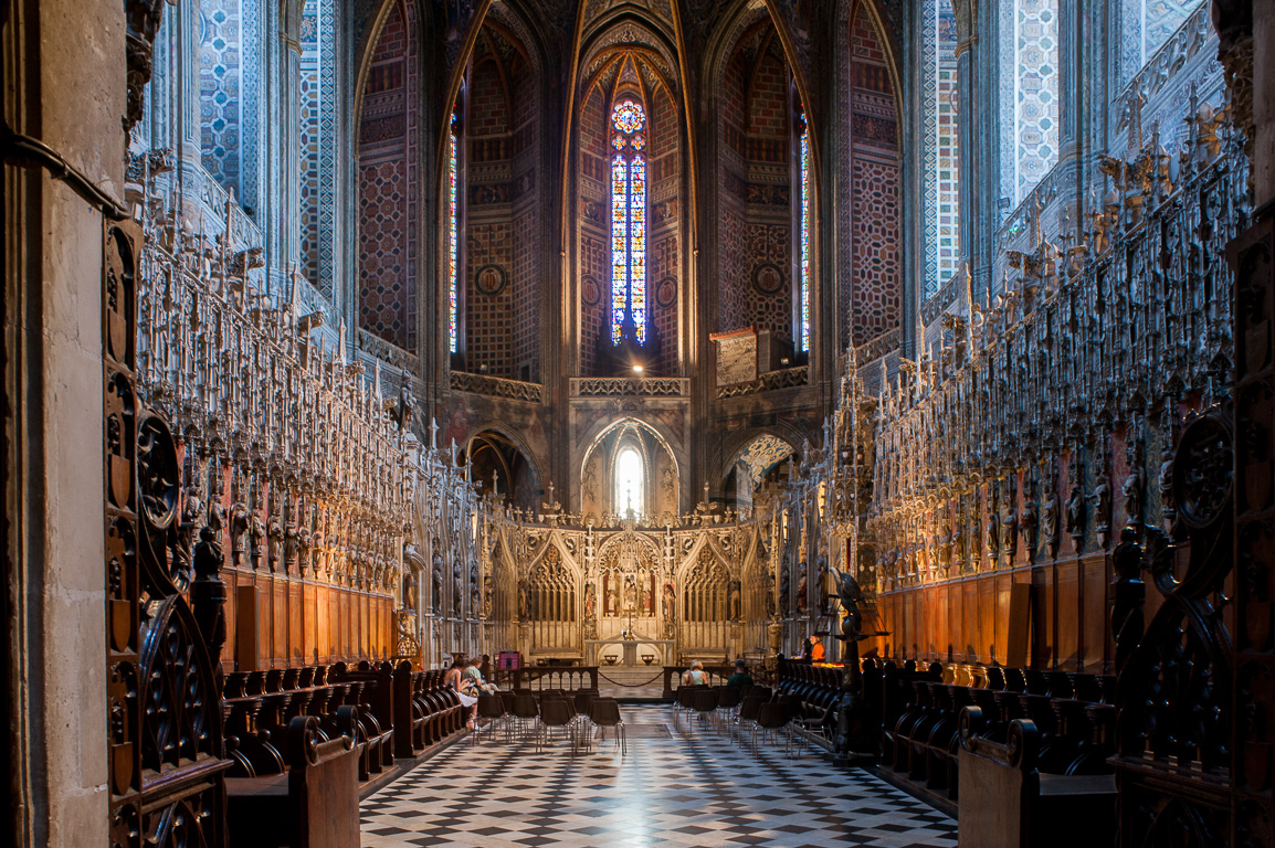 La Cathédrale Sainte-Cécile. Le Chœur.
