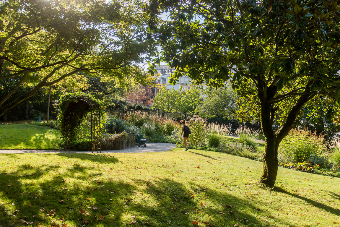 Angers, le Jardin des Plantes.