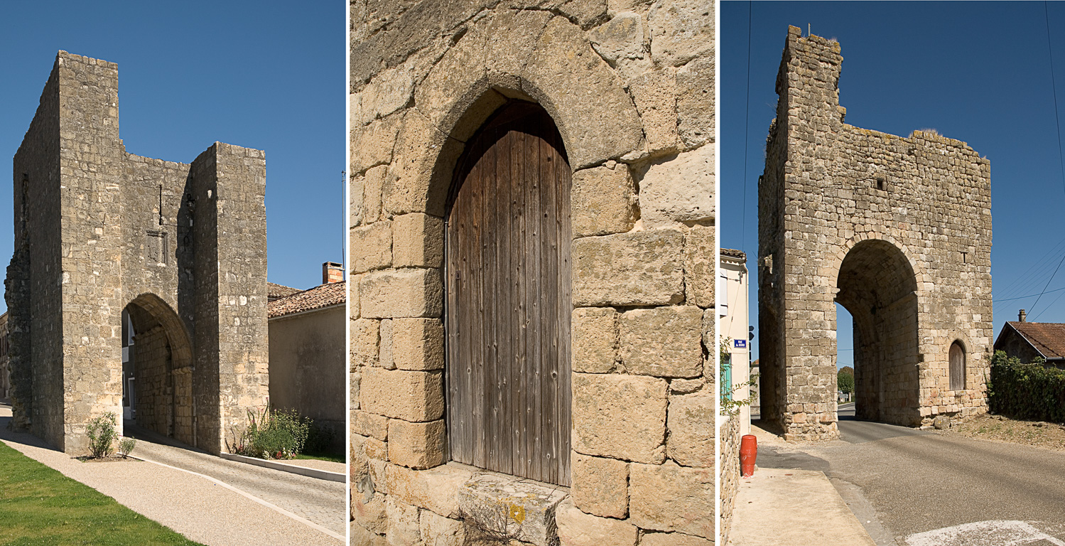 33540 - Sauveterre de Guyenne - Porte de la Bastide du 12eme siecle