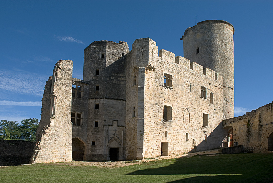 33420 - Rauzan, Château du 12ème siecle