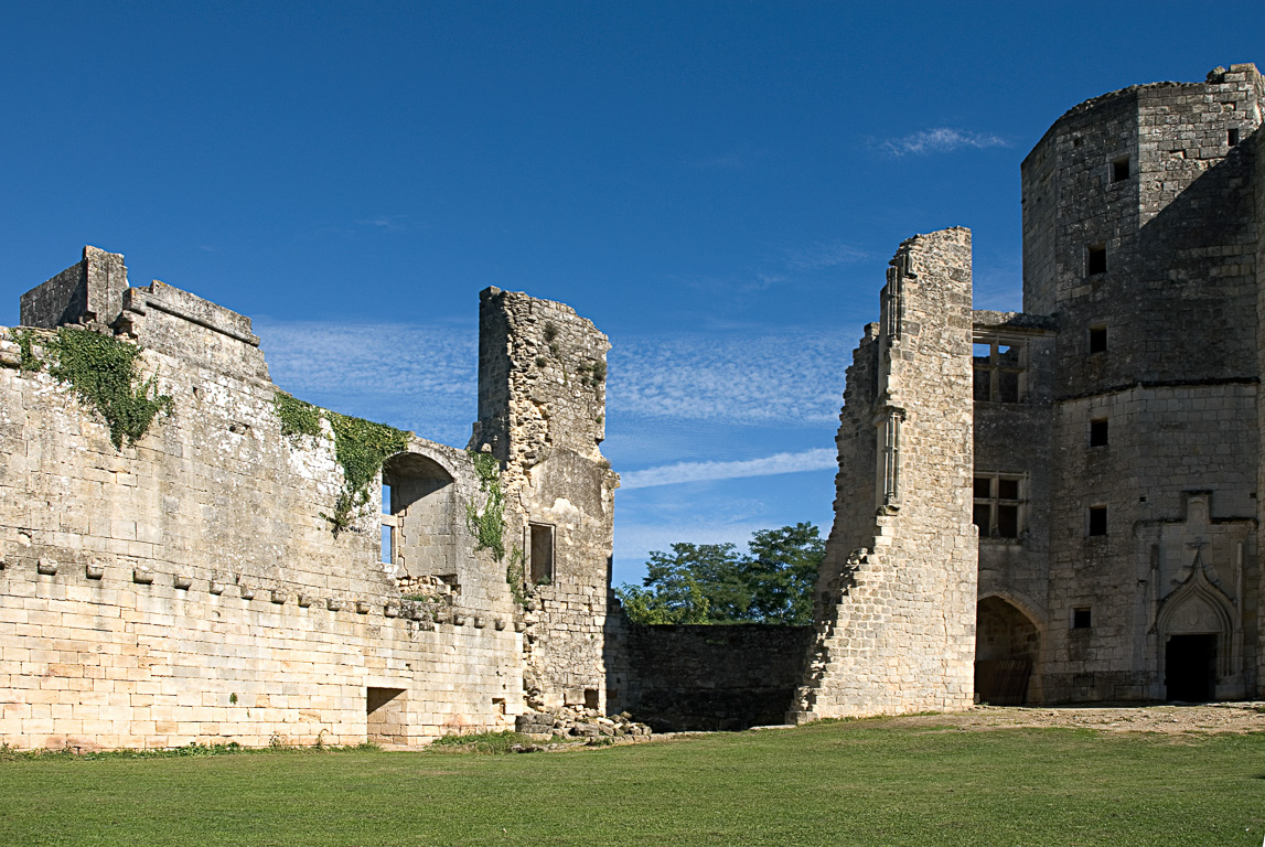 33420 - Rauzan, Château du 12ème siecle