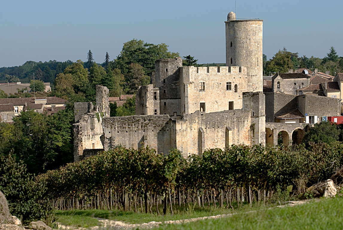 33420 - Rauzan, Château du 12ème siecle