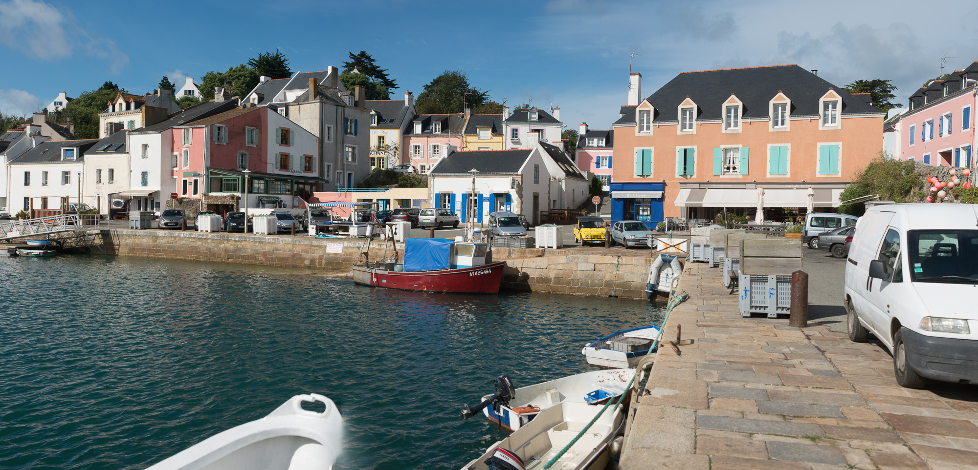 Tour de l'île.