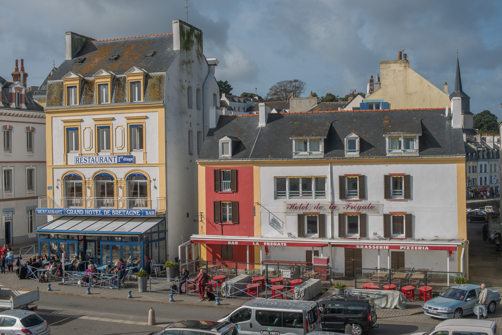 Tour de l'île.