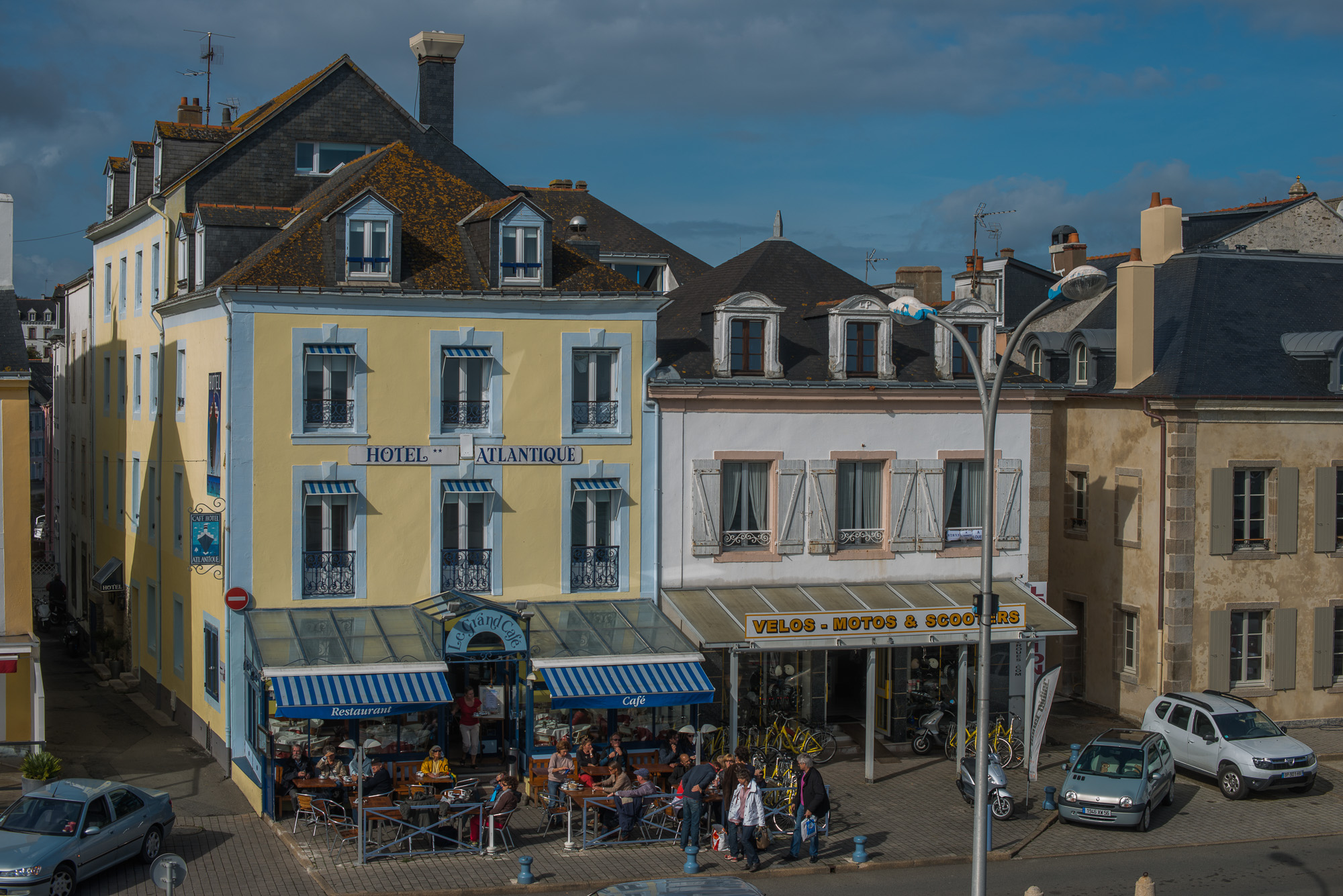 Tour de l'île.