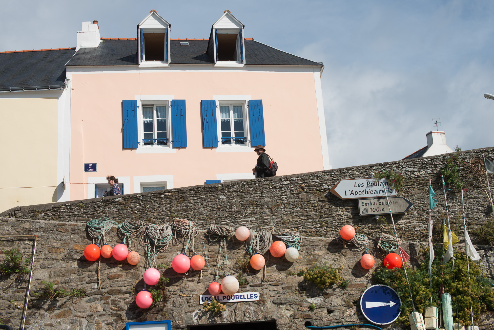 Tour de l'île.