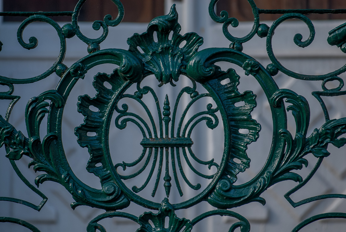 Hôtel de Hau de Staplande - fer-forge escalier