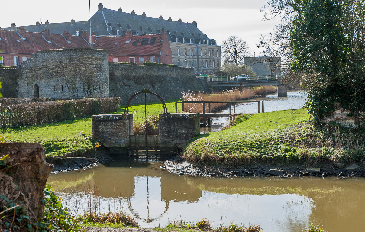 Les remparts.