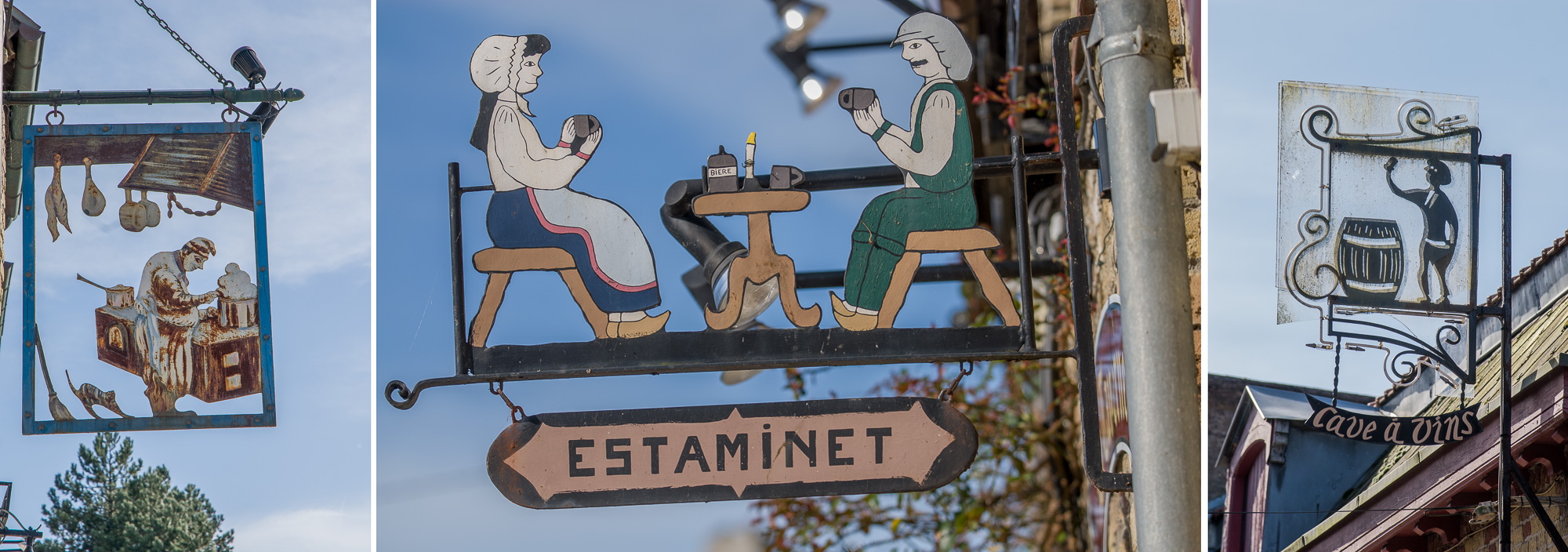 Enseigne d'estaminet.