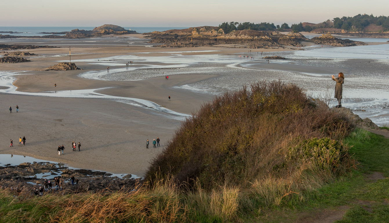 Saint-Jacut-de-la-Mer. Pointe des Chevets.