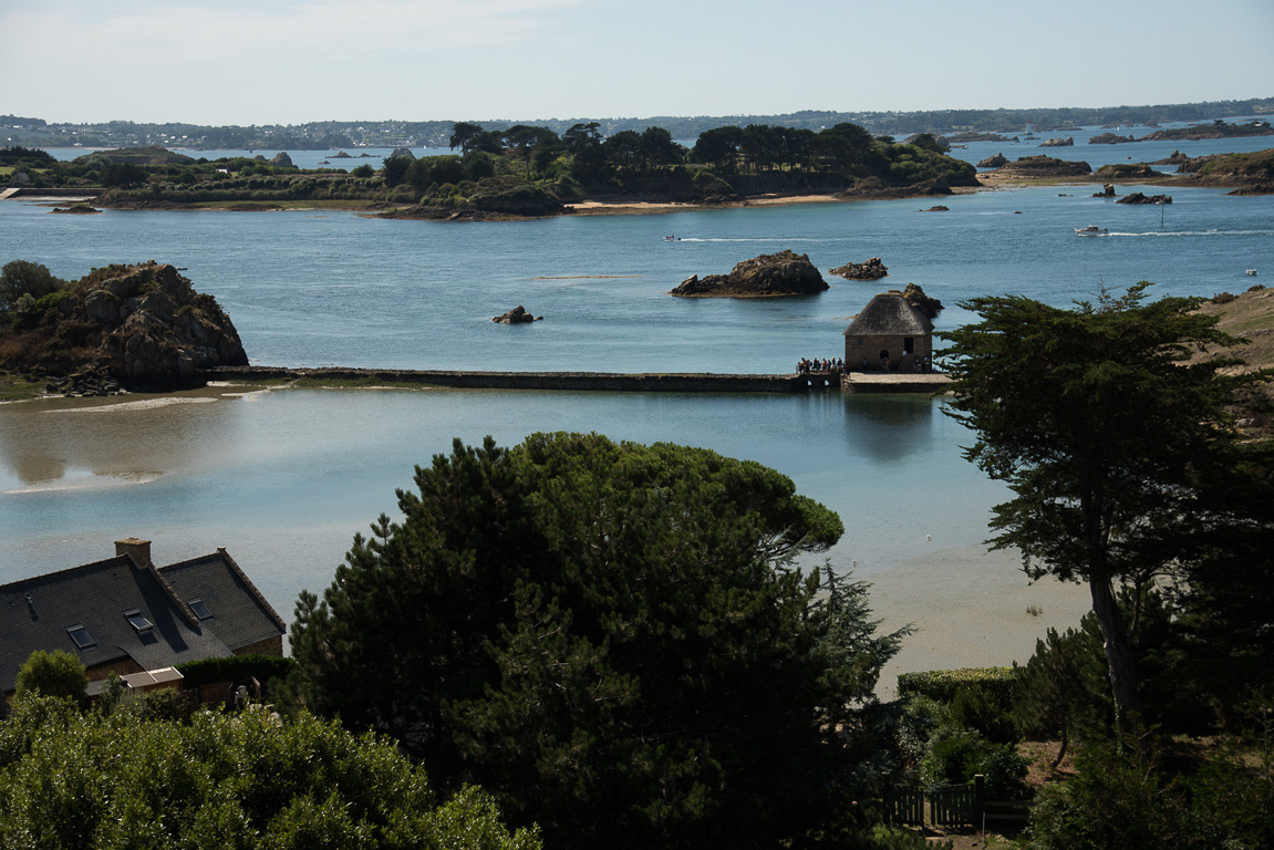 Île de Bréhat. Moulin à marée du Birlot.