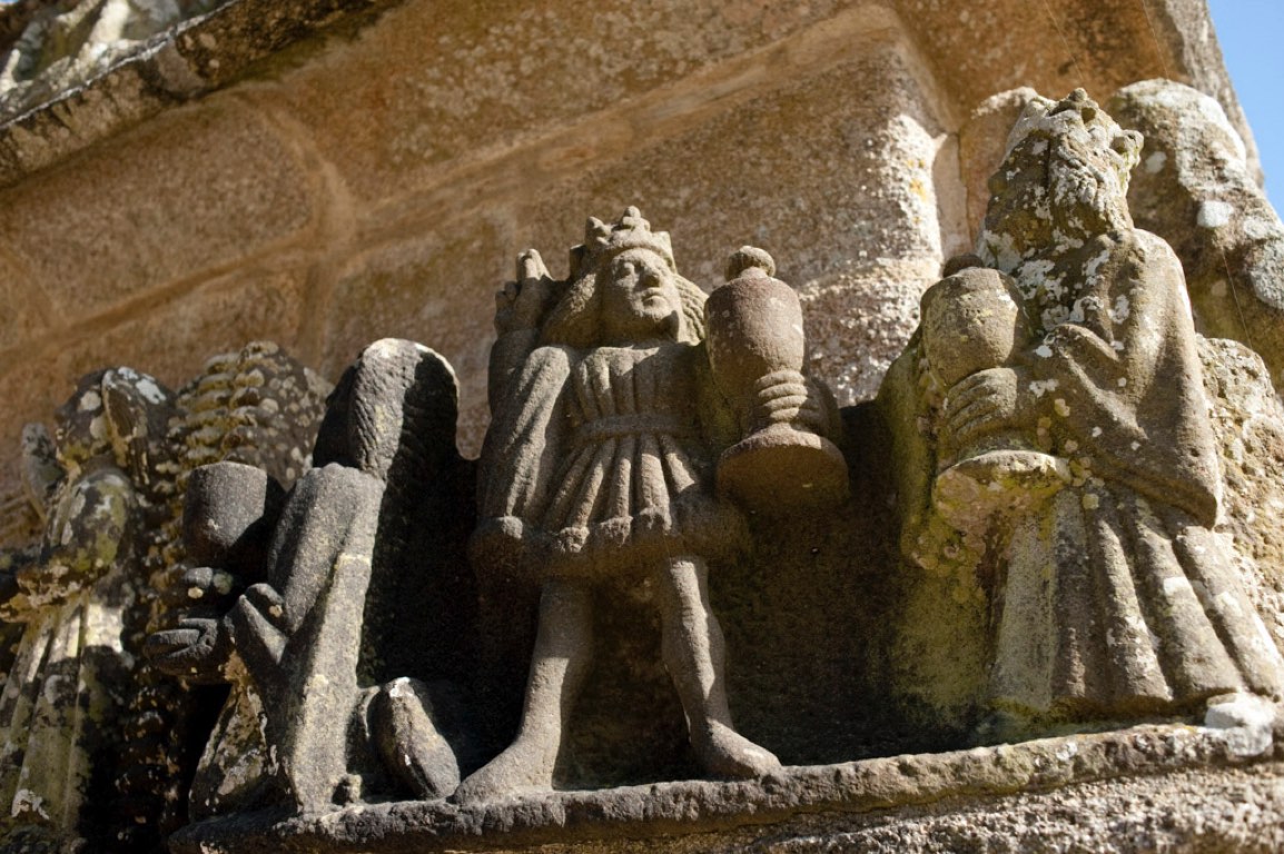 Saint-Jean-Trolimon. Calvaire de Notre Dame de Tronoên