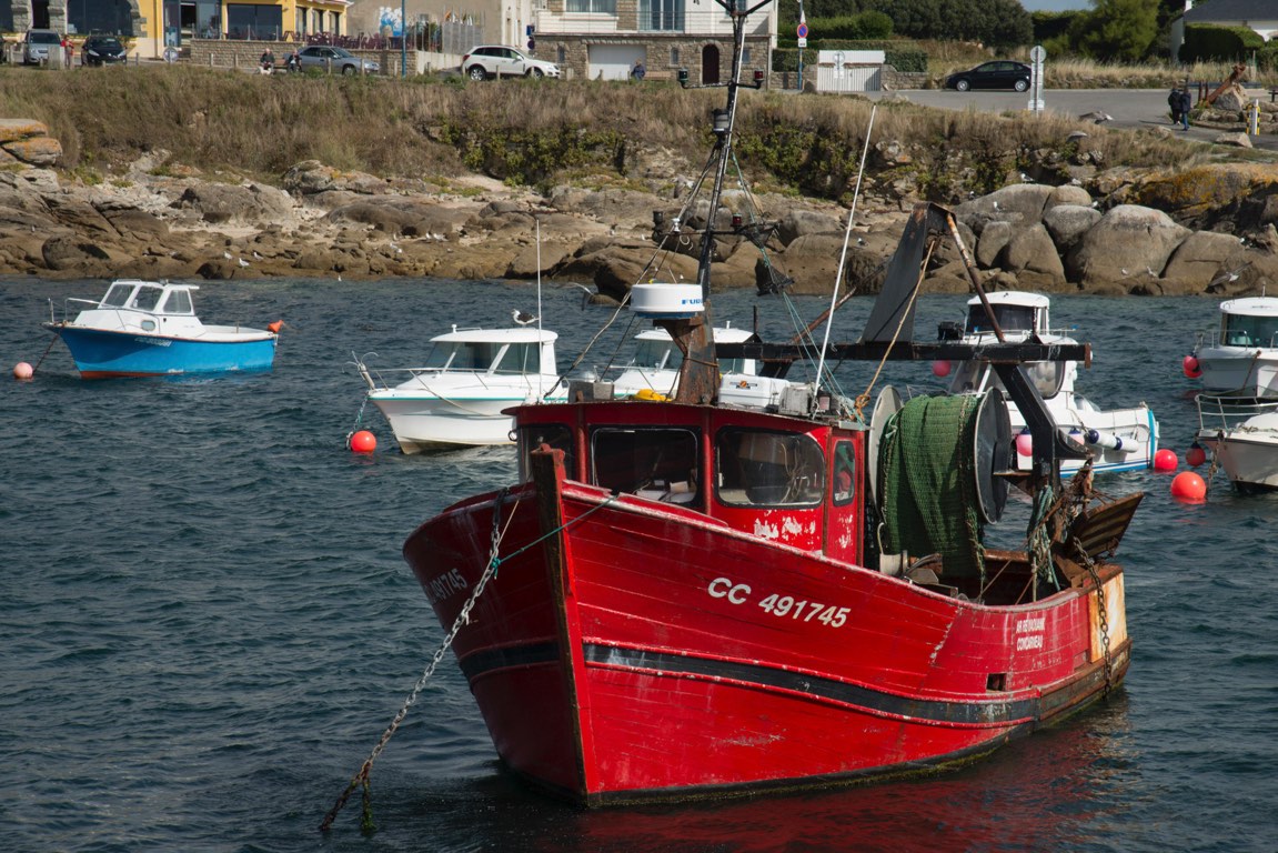 Le port de Trévignon.