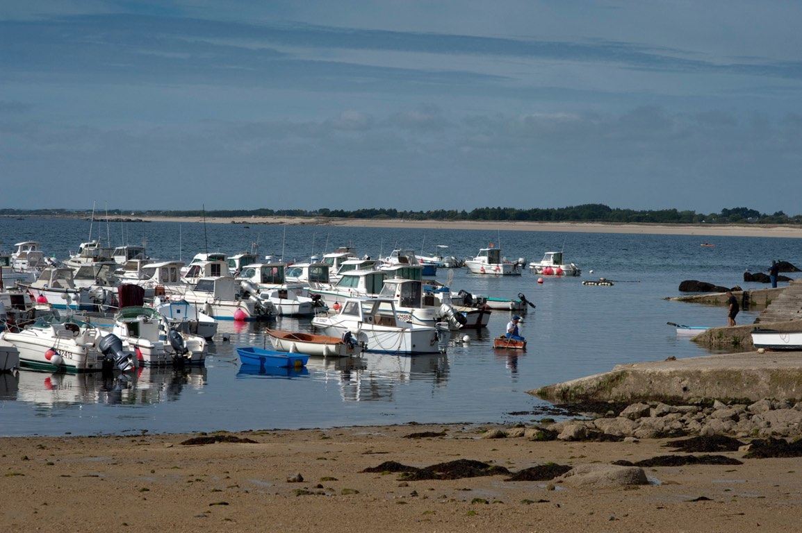 Le port de Trévignon.