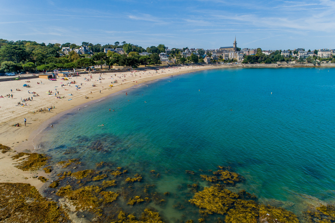 Dinard. Plage du Prieuré