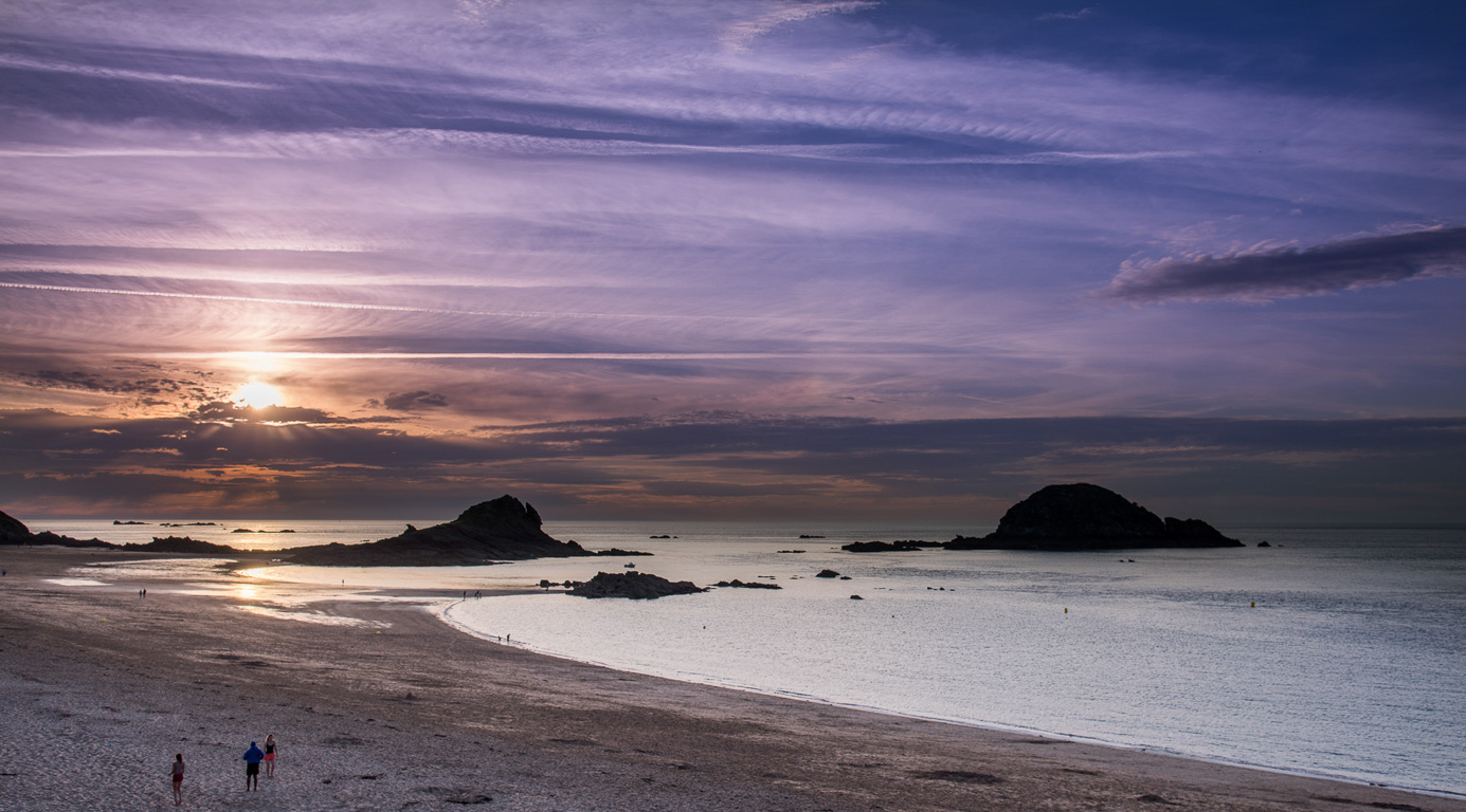 Saint-Malo, Rotheneuf. Vue depuis la Perle Noire.