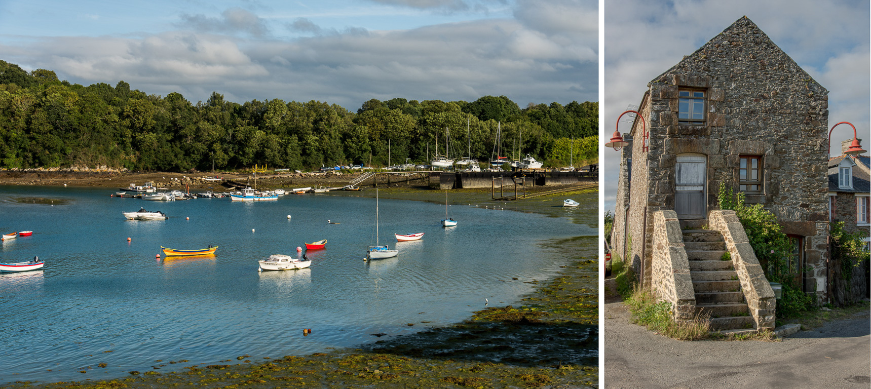 Le Minhic-sur-Rance. Le long de la Rance