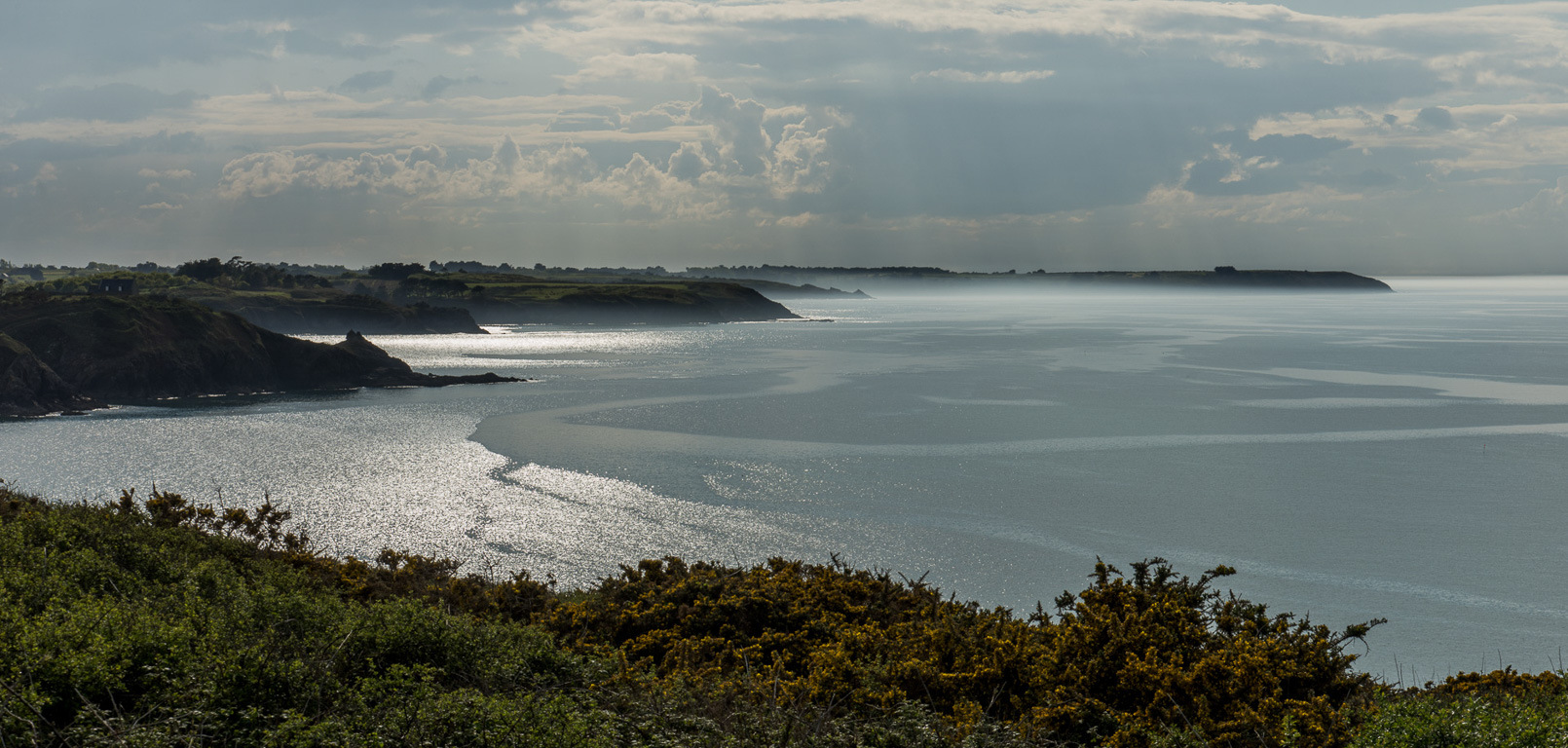 Cancale, depuis la Pointe du Grouin.