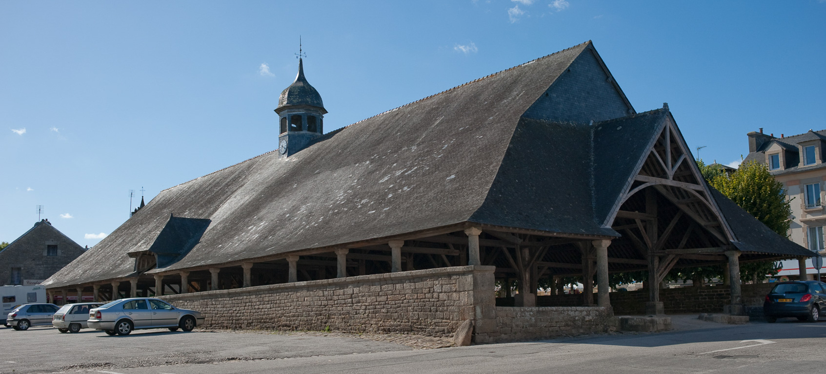 Le Faouët. La Halle.