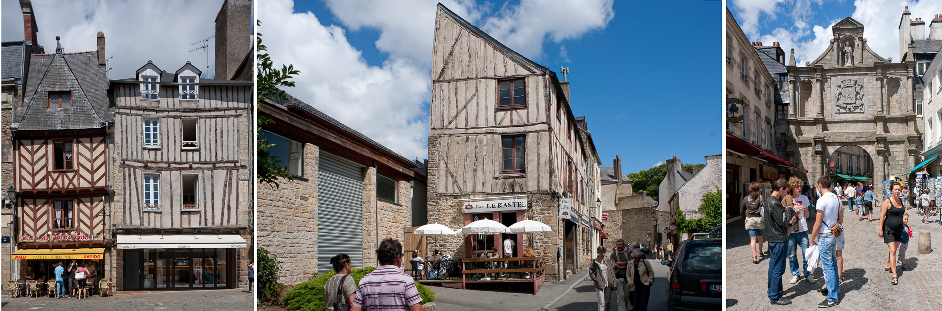 Vannes. Vues de la Citadelle.