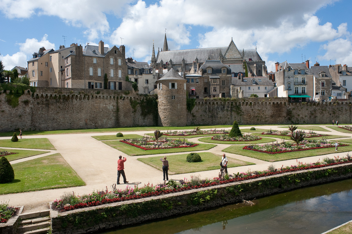 Vannes. Vues de la Citadelle.