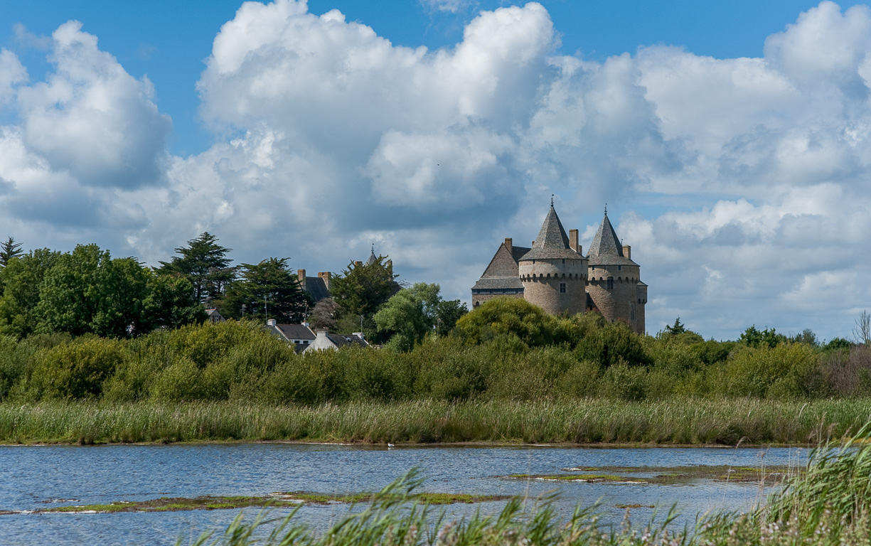 Sarzeau. Le Château de Suscinio a appartenu aux Ducs de Bretagne.