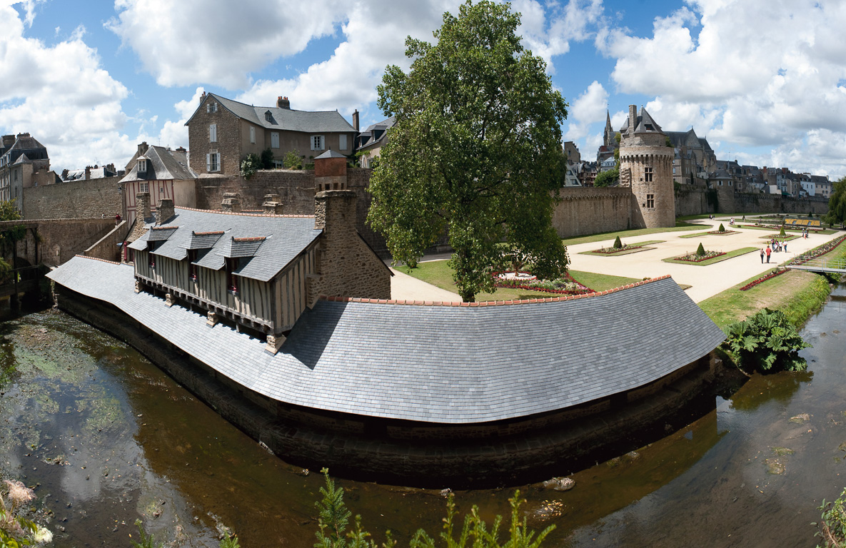 Vannes. Vues de la Citadelle.