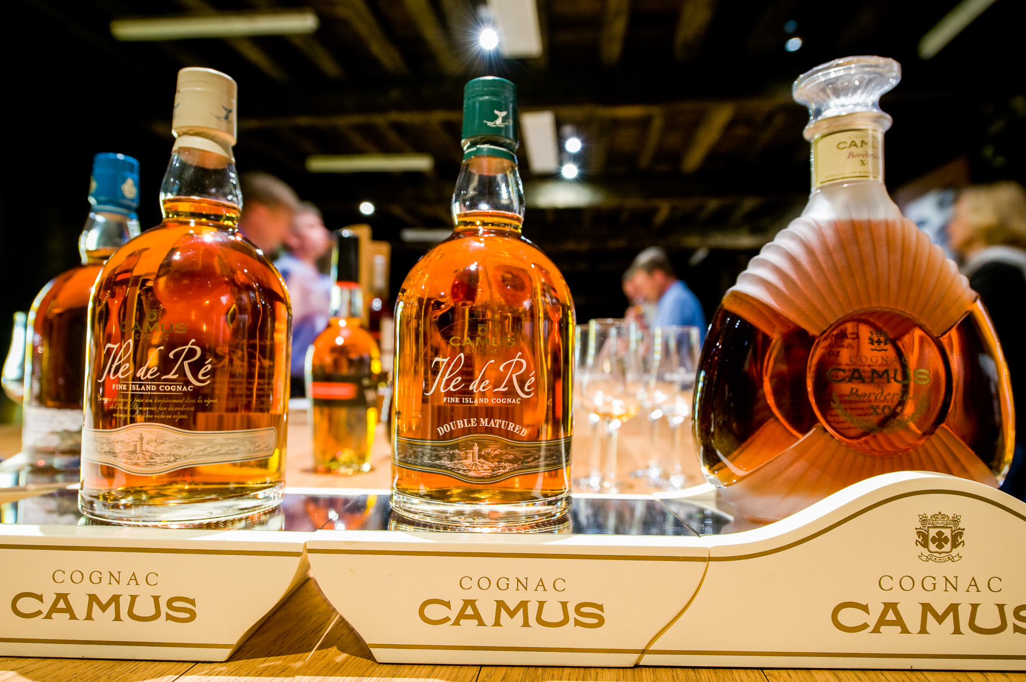 Cognac Camus. Master blender. Cours d'assemblage de grands crus de Cognac.