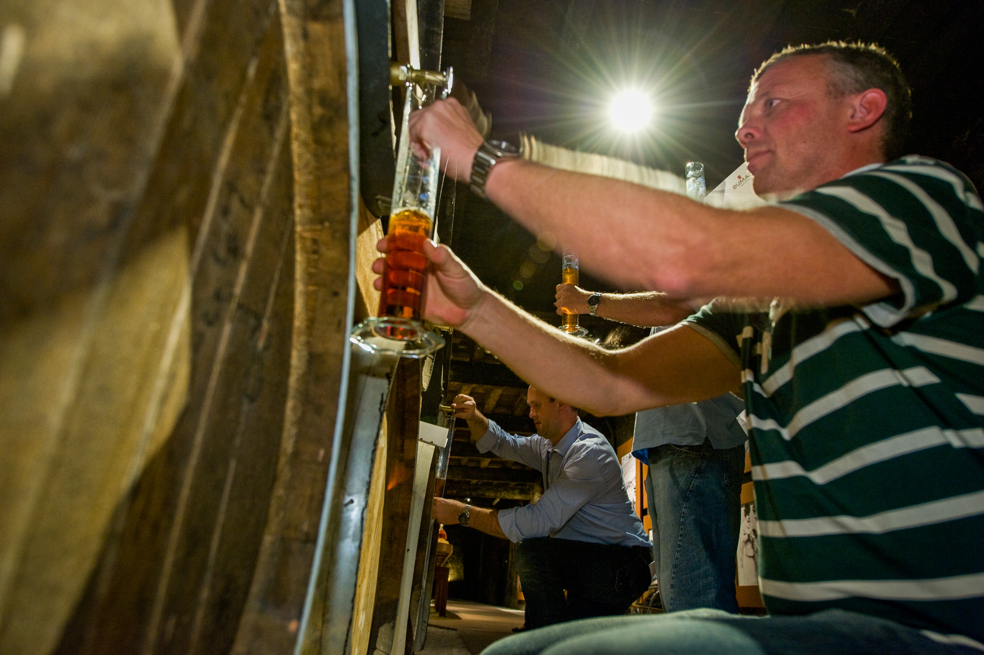 Cognac Camus. Master blender. Cours d'assemblage de grands crus de Cognac.