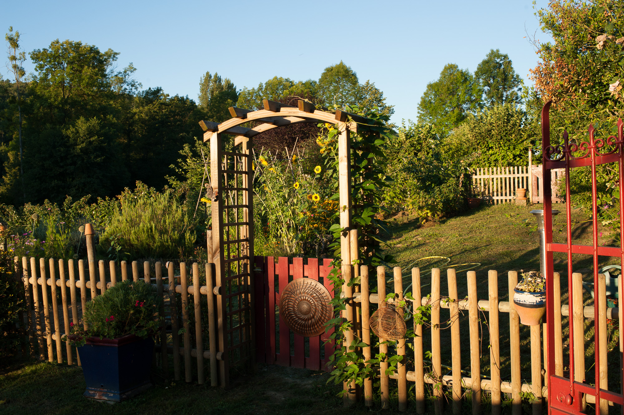 Potager dues gîtes au Cœur du Bois