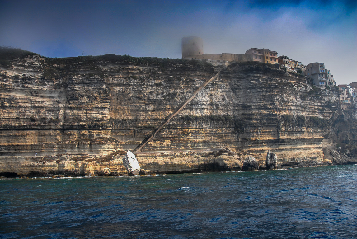 20169 Bonifacio, escalier du Roi d'Aragon.