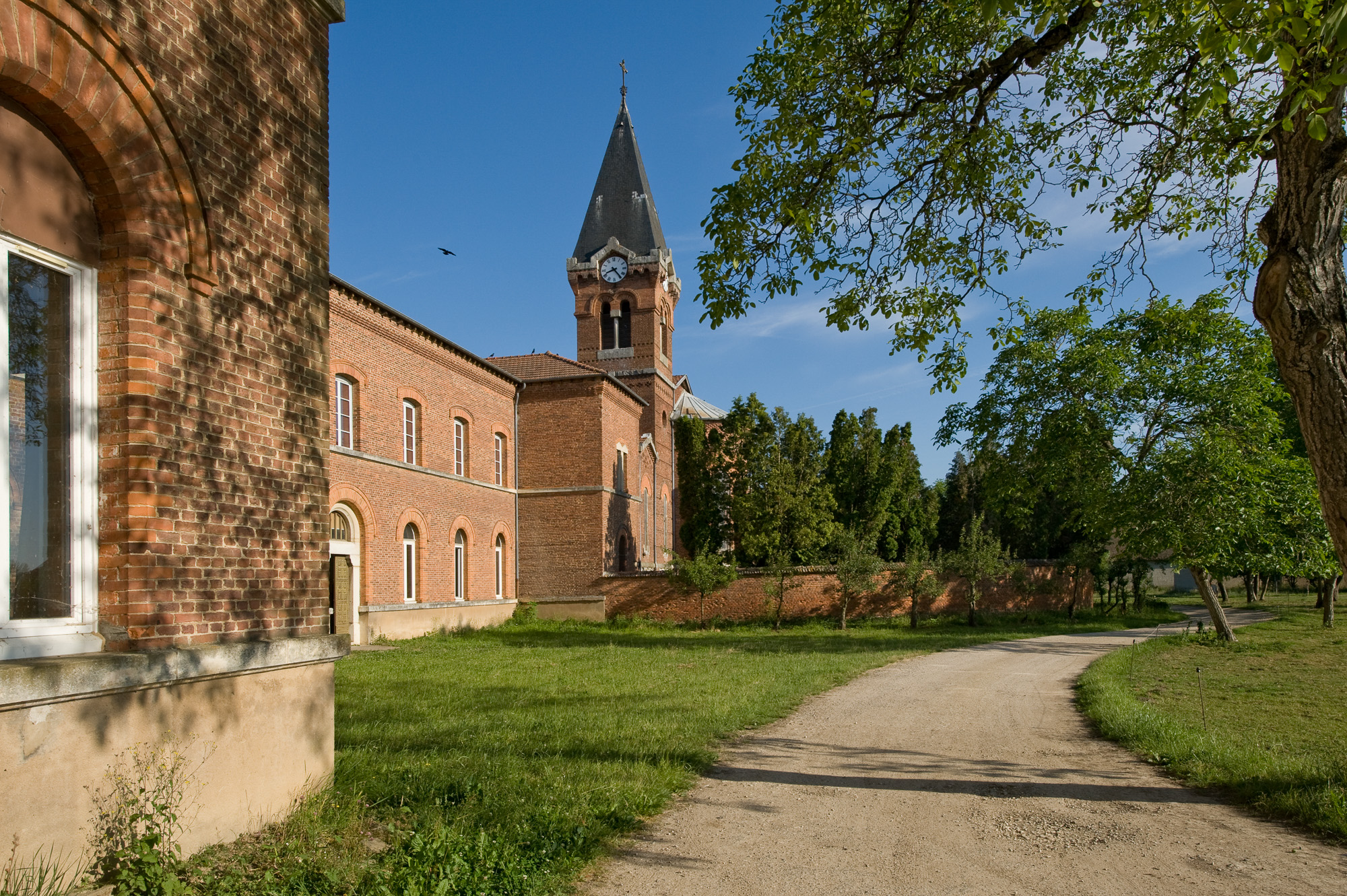 Villars-Les-Dombes. Abbaye Notre Dame-des-Dombes.